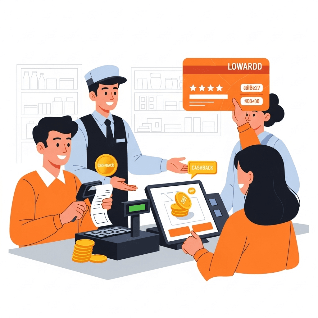 Cashback flywheel for repeat customers